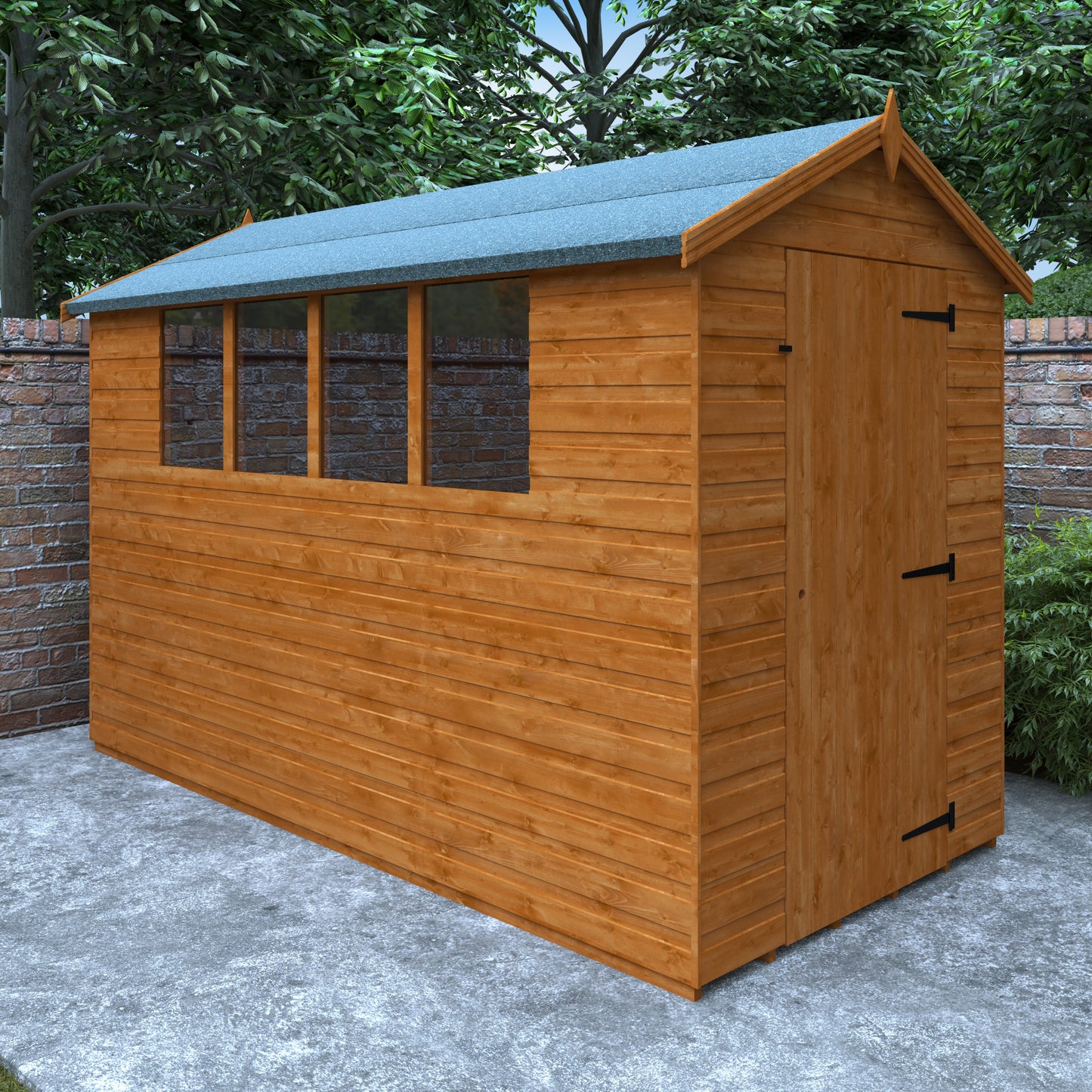 10' x 5' Apex Garden Shed
