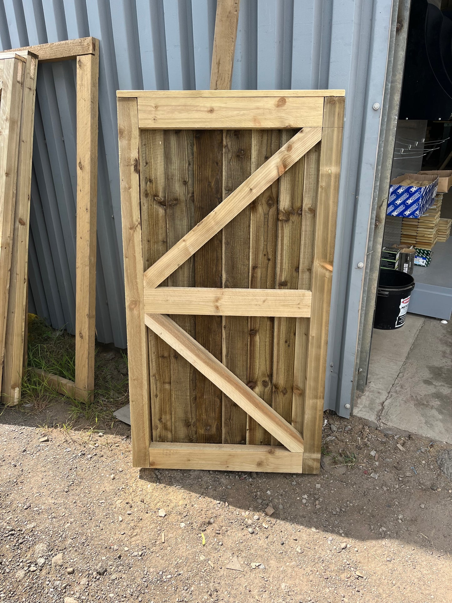 Bespoke Made To Order Timber Gates - 6ft High x 3ft Wide
