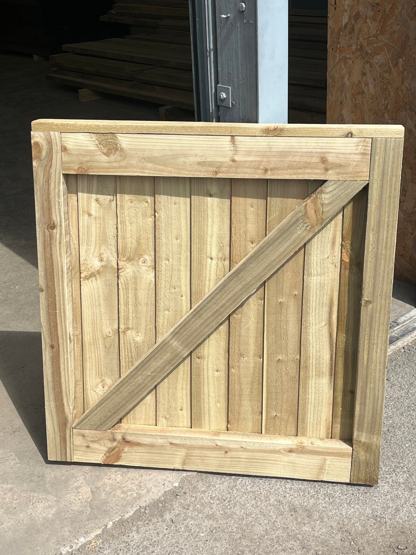 Bespoke Made To Order Timber Gates - 3ft High x 3ft Wide