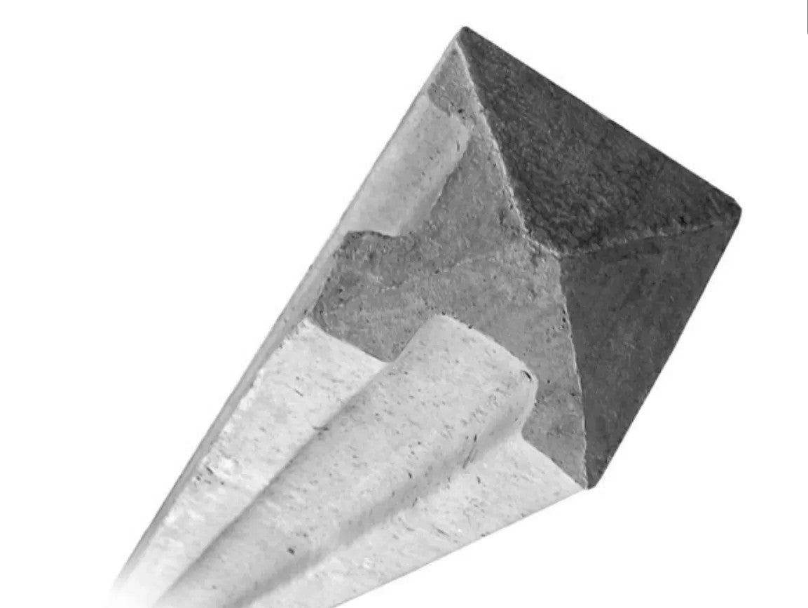 7ft Corner Concrete Post