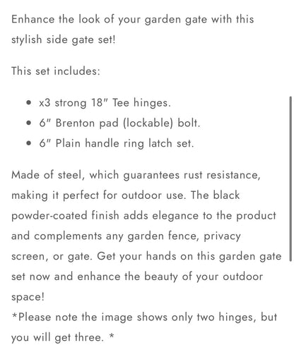 Gate Kit - Silver