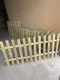 3ft Flat Top Picket Fence Panel (Copy)