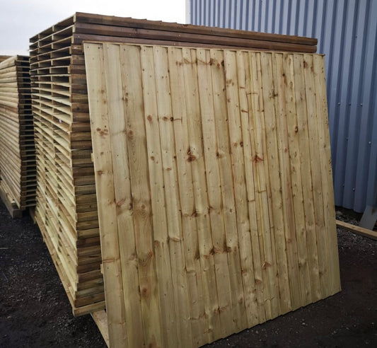 6ft Vertilap Fence Panel