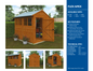 4' x 6' Flex Apex Garden Shed