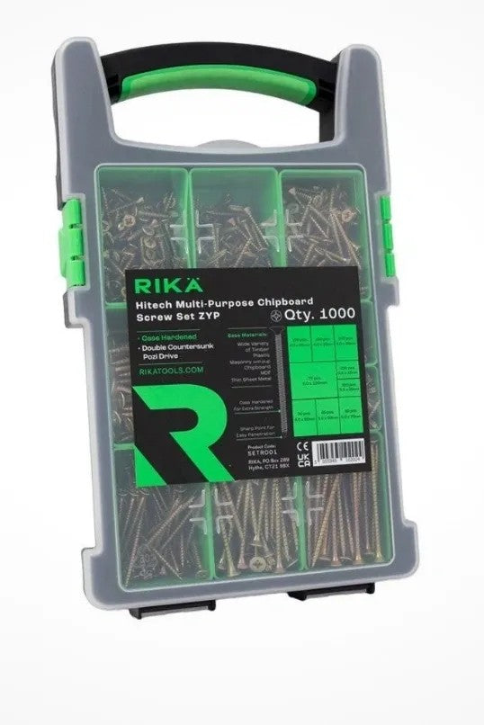 Screw Pack - 1,000 Screws & Re-usable Case