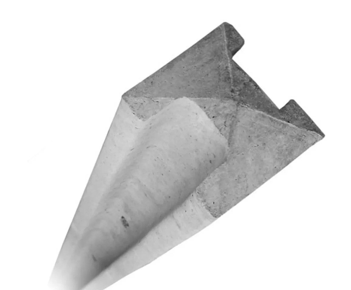 7ft Slotted Concrete Post